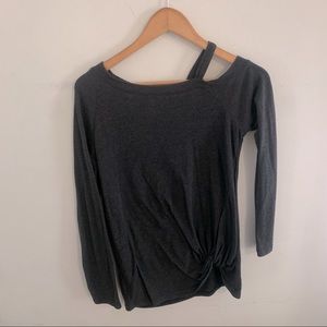 Also Rosi Shoulder Cut Out Long Sleeve